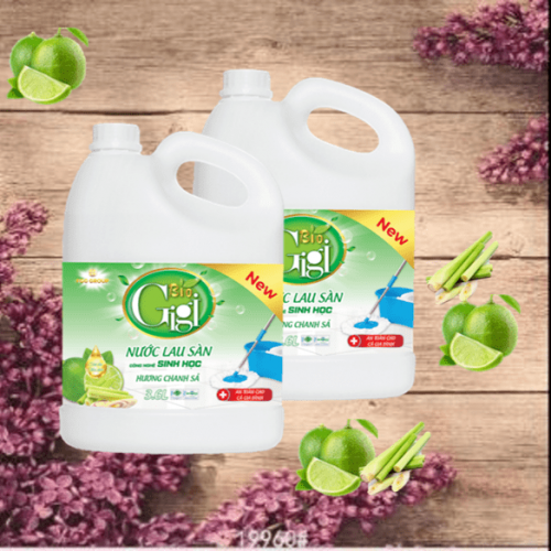 LAU SÀN BIO GIGI 3,6 KG - Hương Chanh Sả 