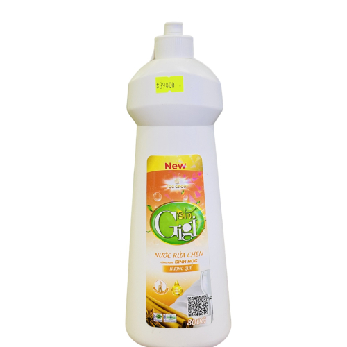 Rửa chén  BIO GIGI 800g - Quế